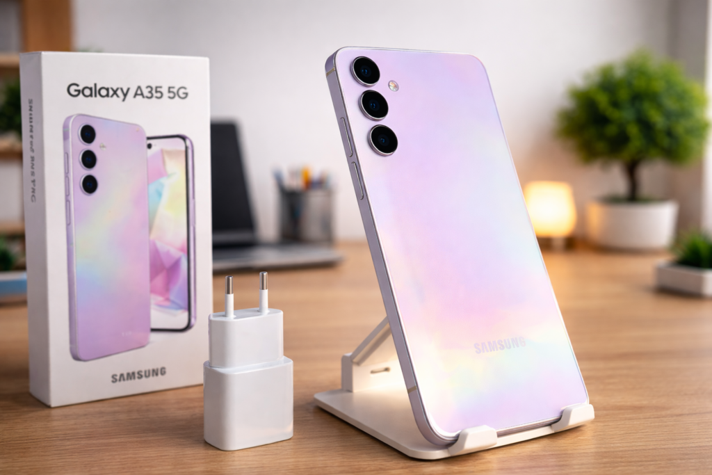 Galaxy A35 ganha atualização de janeiro de 2026 que corrige 55 falhas e aumenta a segurança Galaxy A35 ganha atualização de janeiro de 2026 que corrige 55 falhas e aumenta a segurança.
