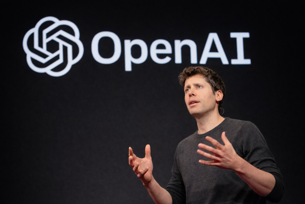 Futuro da OpenAI pode incluir gestão feita por inteligência artificial, diz Altman.