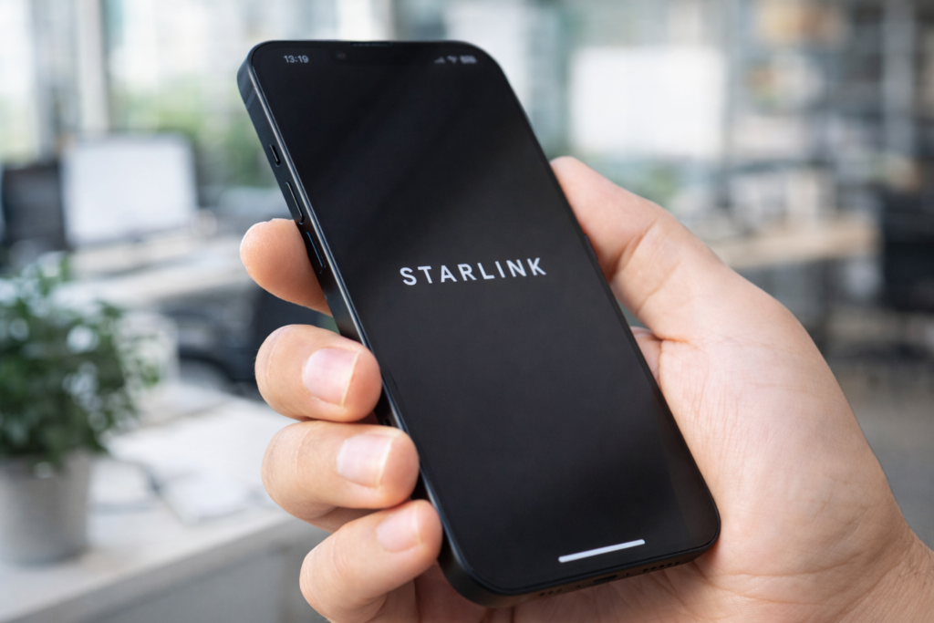 Starlink estuda criar telefone próprio e desafiar o mercado de celulares.